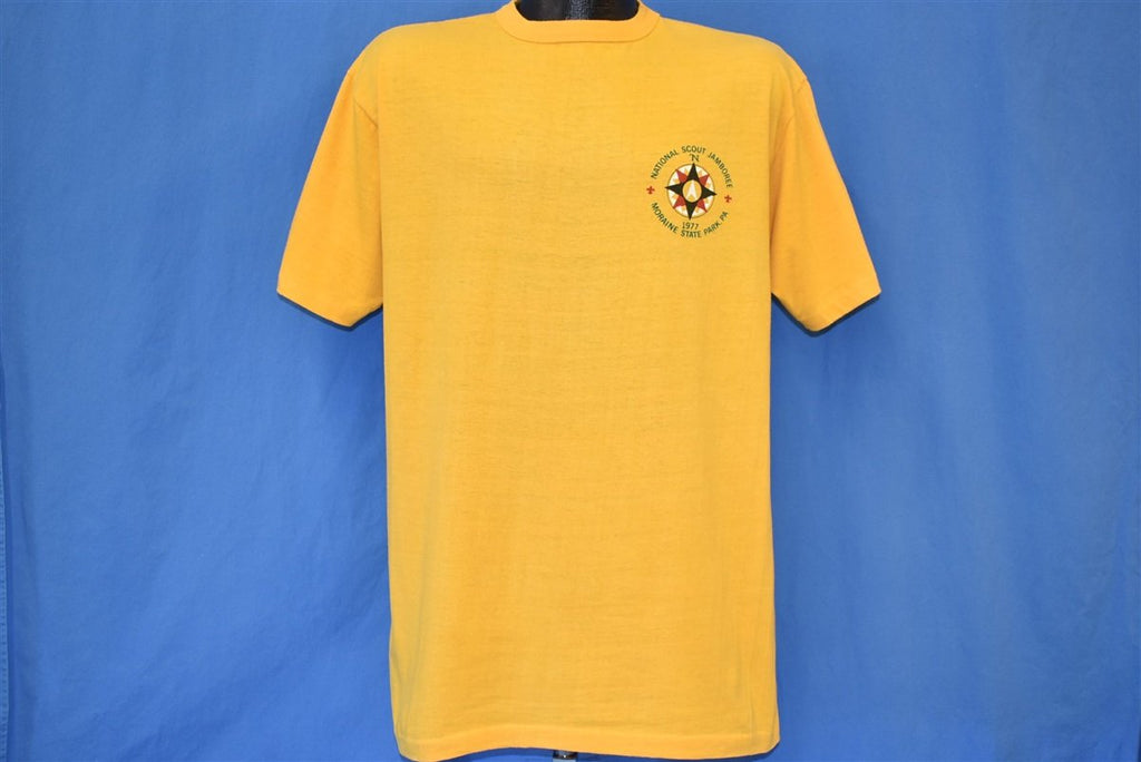 70s BSA National Scout Jamboree Moraine 1977 t-shirt Large product image 2