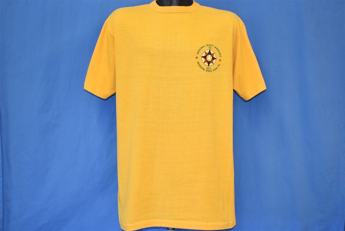 70s BSA National Scout Jamboree Moraine 1977 t-shirt Large product image 2