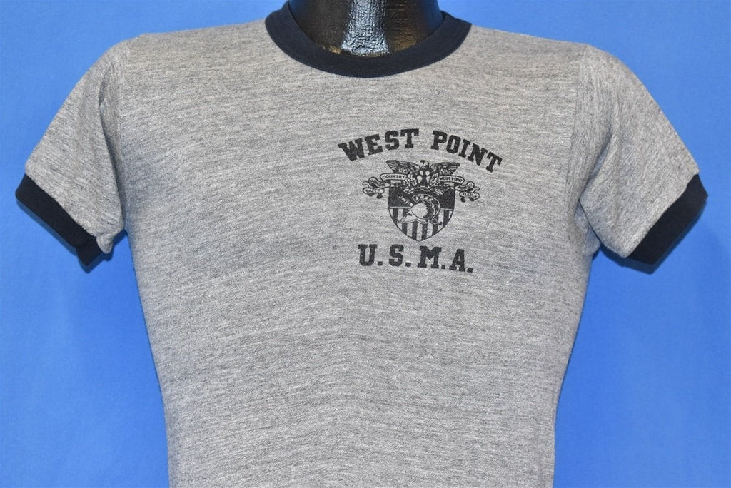 80s West Point USMA Rayon Tri Blend Ringer t-shirt Small product image 1