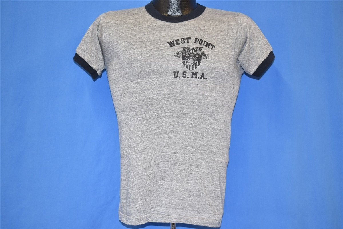 80s West Point USMA Rayon Tri Blend Ringer t-shirt Small product image 2