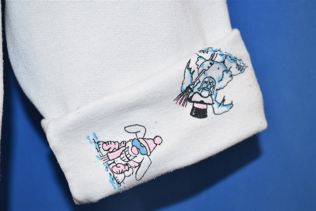 80s Snow Bunny Roll Up Sleeve Sweatshirt Medium product image 3
