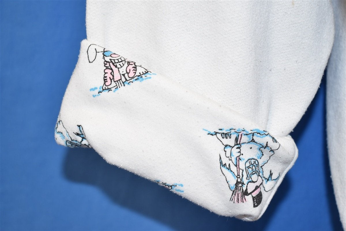 80s Snow Bunny Roll Up Sleeve Sweatshirt Medium product image 4