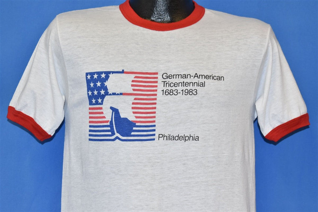 80s German American Tricentennial Ringer t-shirt Medium product image 1