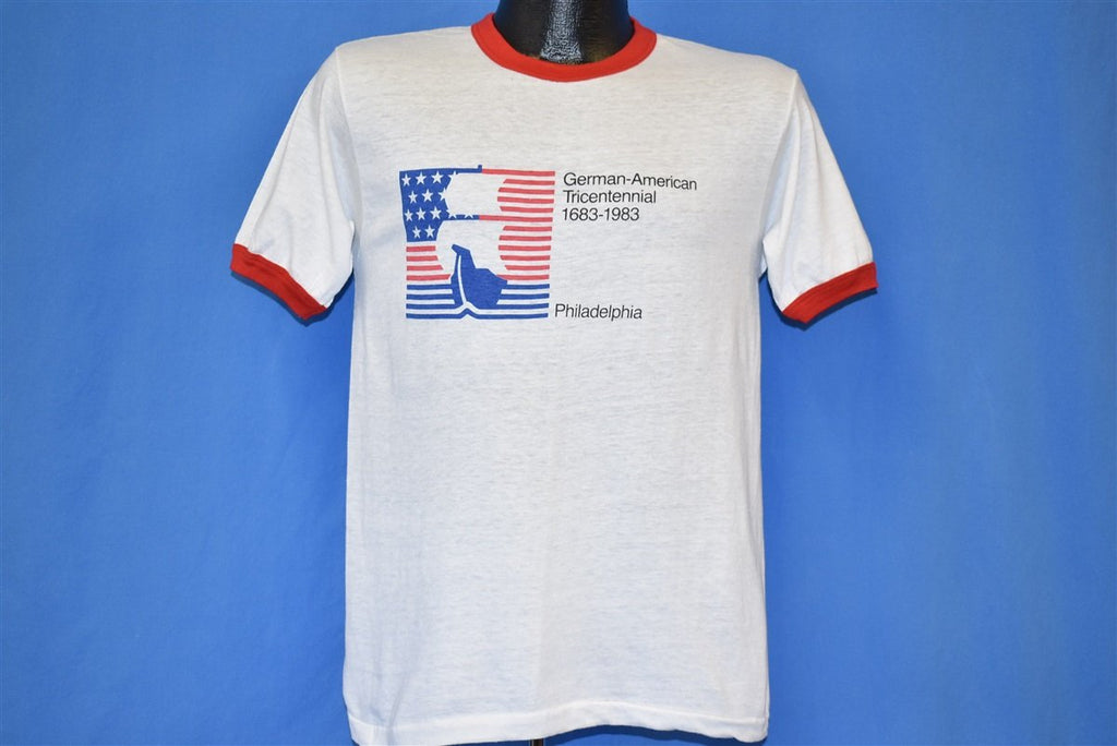 80s German American Tricentennial Ringer t-shirt Medium product image 2