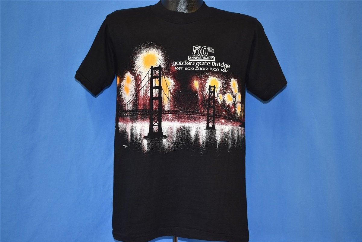 80s Golden Gate Bridge 50th Anniversary t-shirt Medium product image 2
