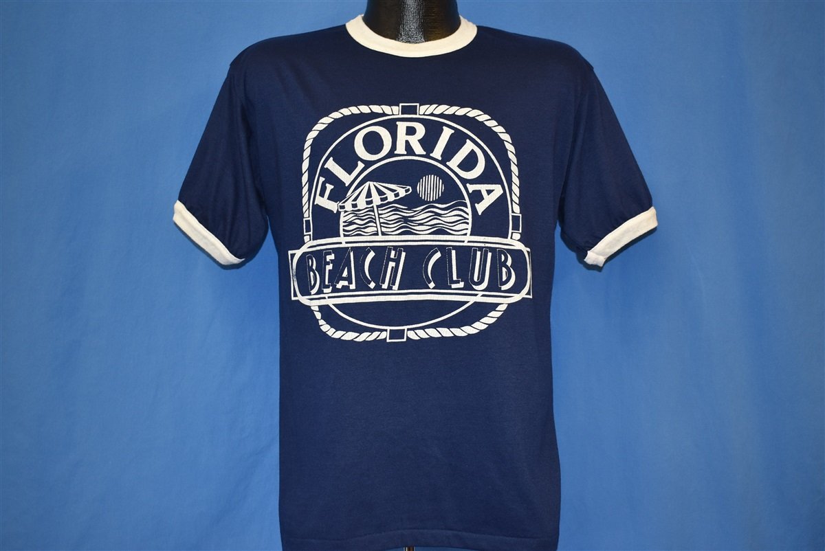 80s Florida Beach Club Ringer t-shirt Medium product image 2