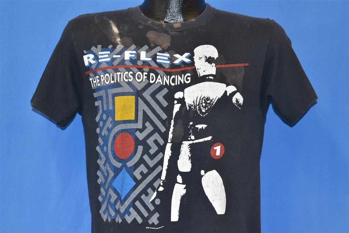 80s Re-Flex Politics of Dancing World Tour t-shirt Small product image 1