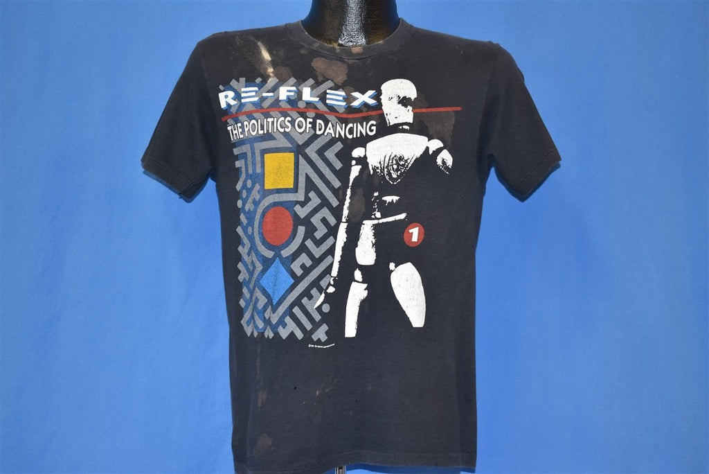 80s Re-Flex Politics of Dancing World Tour t-shirt Small product image 2