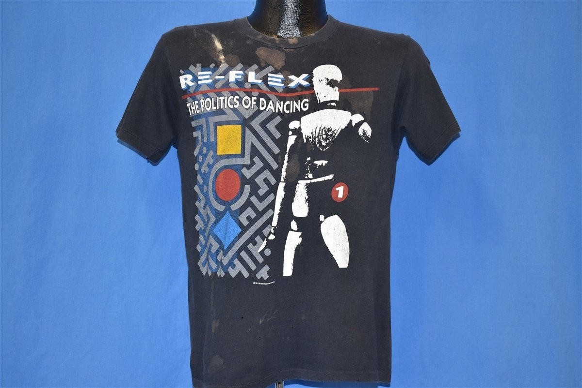 80s Re-Flex Politics of Dancing World Tour t-shirt Small product image 2