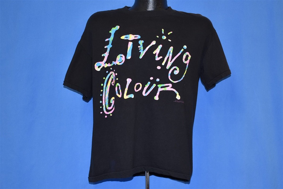 80s Living Colour Vivid Tour 1988 Rock Band t-shirt Large product image 2