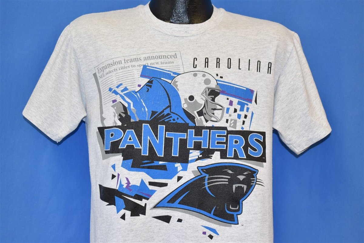 90s Carolina Panthers NFL Football Helmet t-shirt Medium product image 1