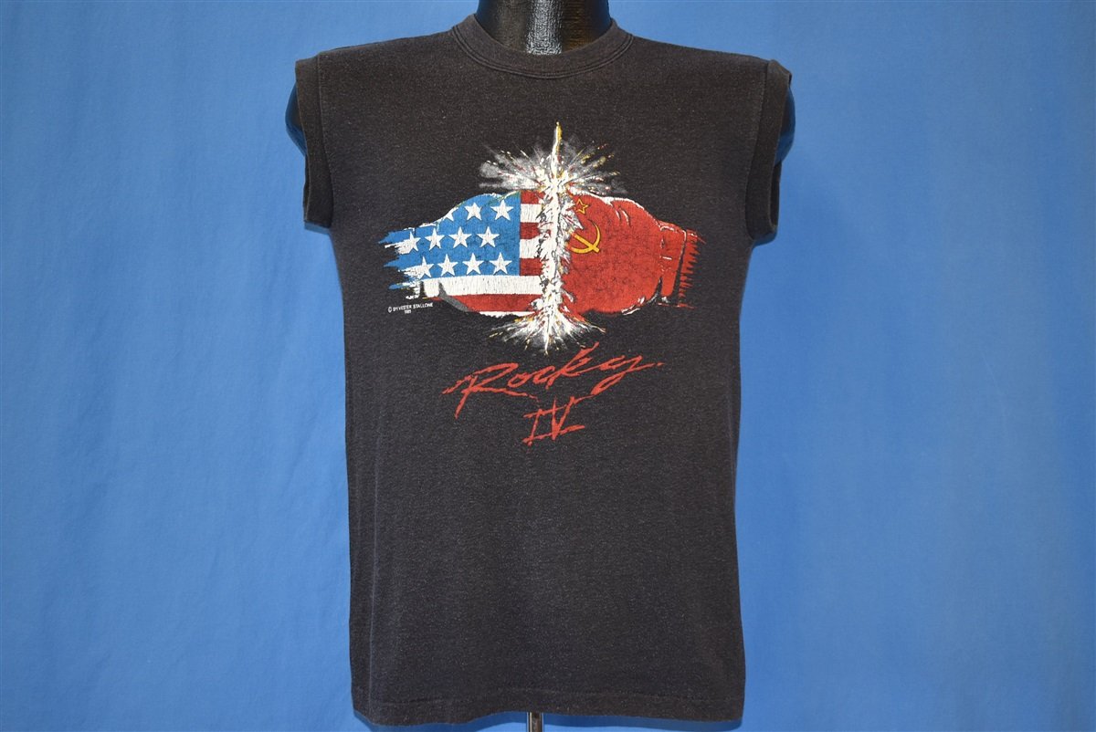 80s Rocky IV Movie Promo Muscle t-shirt Small product image 2