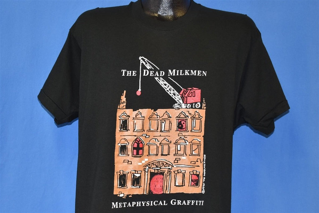 90s Dead Milkmen Metaphysical Graffiti Cover t-shirt Large product image 1