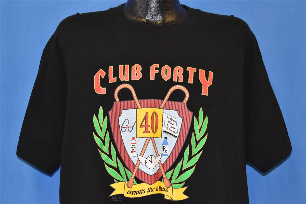 90s Club Forty Funny t-shirt Extra Large product image 1