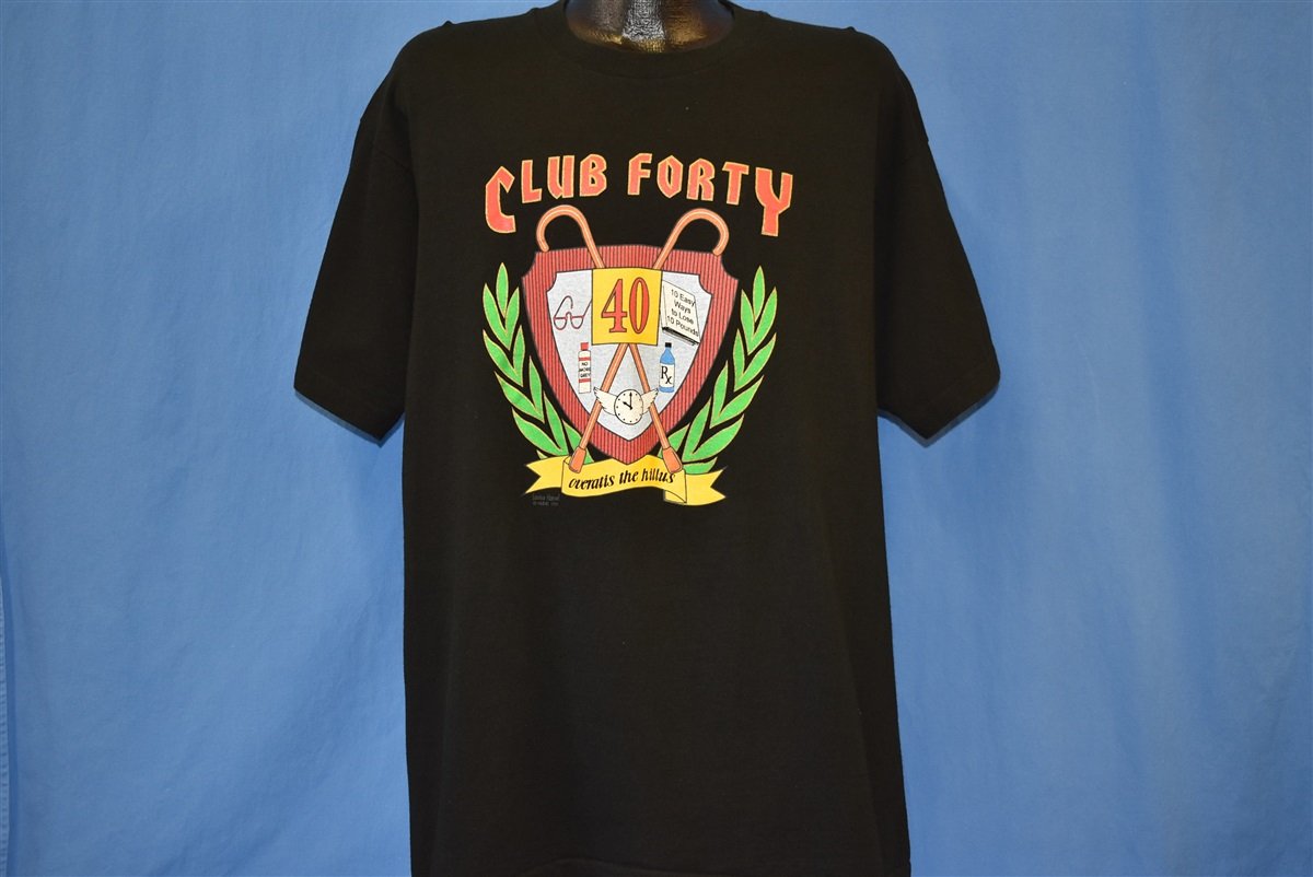 90s Club Forty Funny t-shirt Extra Large product image 2