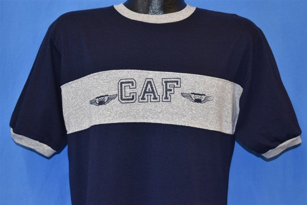 80s Canadian Armed Forces CAF Ringer t-shirt Medium product image 1