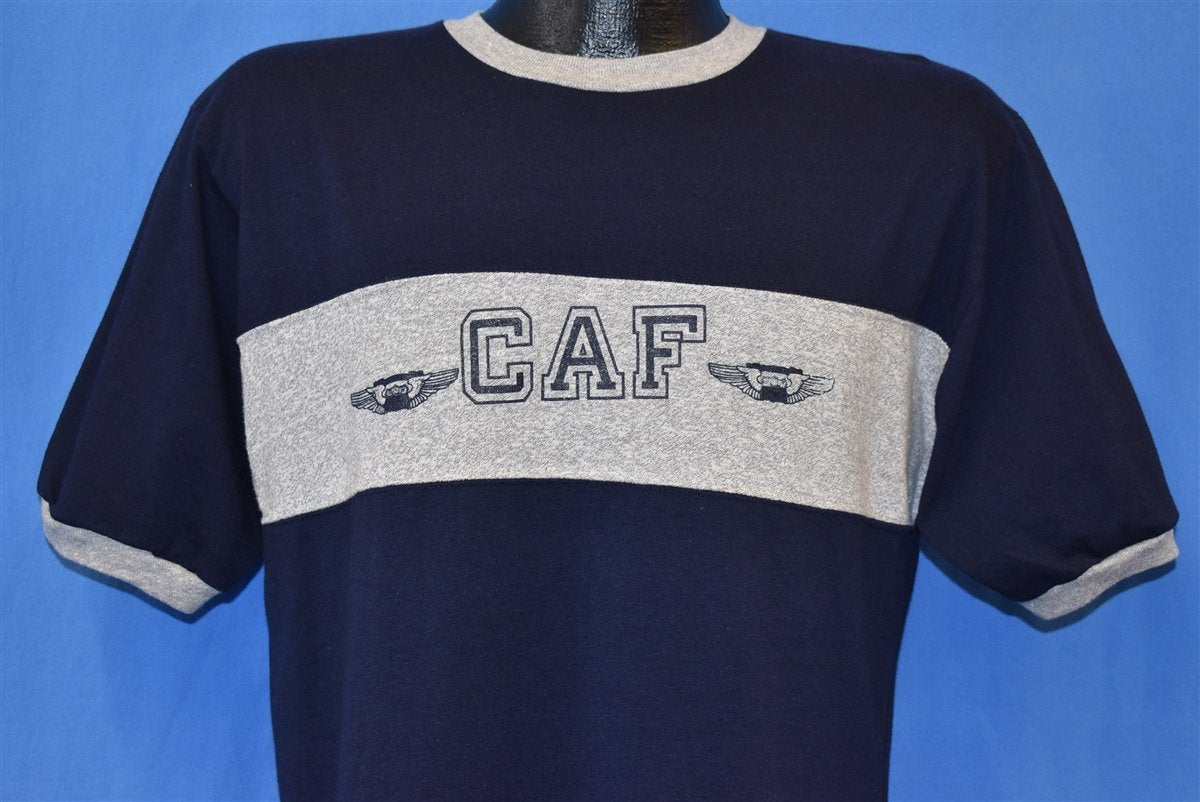 80s Canadian Armed Forces CAF Ringer t-shirt Medium product image 1
