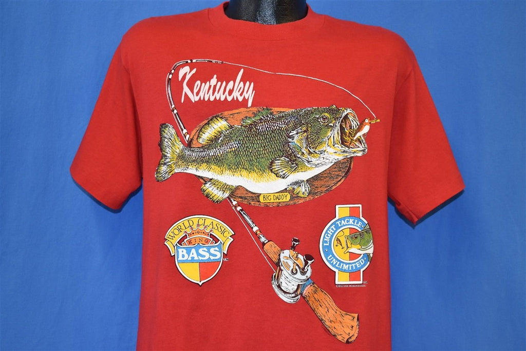 80s Kentucky World Class King Bass Fishing t-shirt Medium product image 1