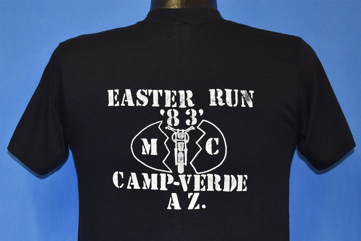 80s Easter Run Motorcycle t-shirt Small product image 1