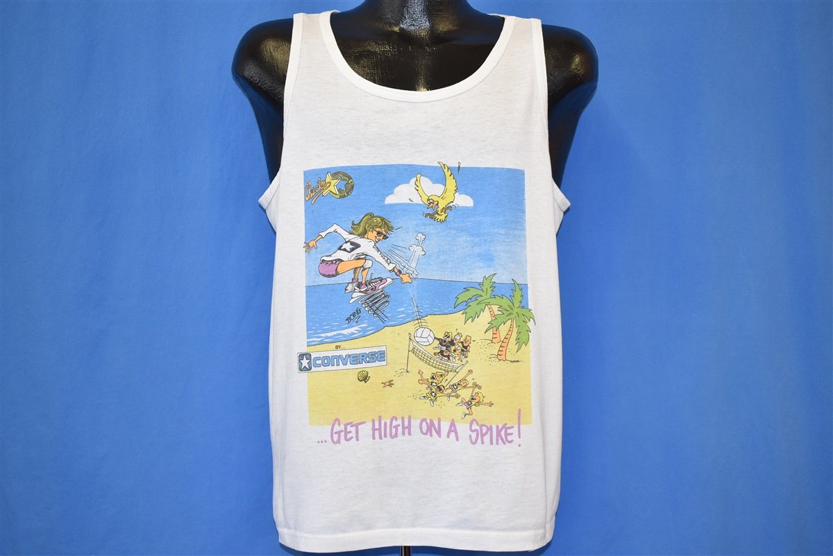 80s Converse Chucks Volleyball Tank Top t-shirt Large product image 2