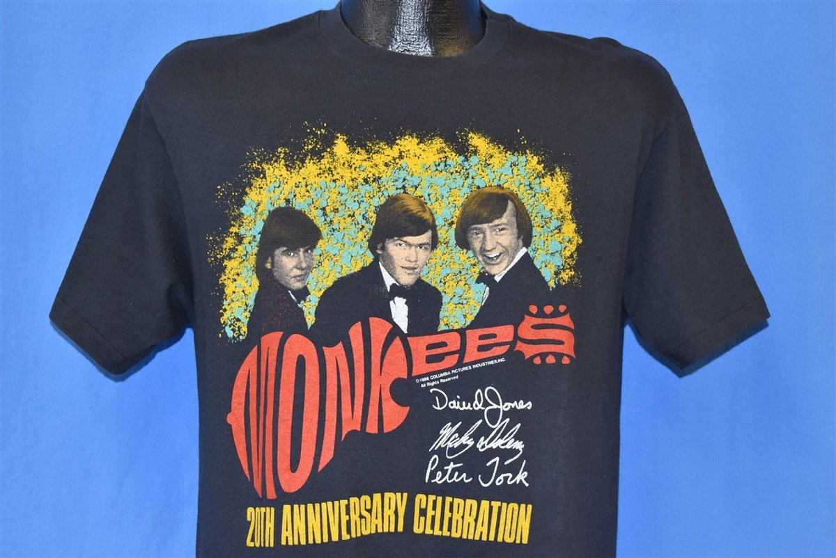 80s Monkees 20th Anniversary Celebration Tour t-shirt Medium product image 1
