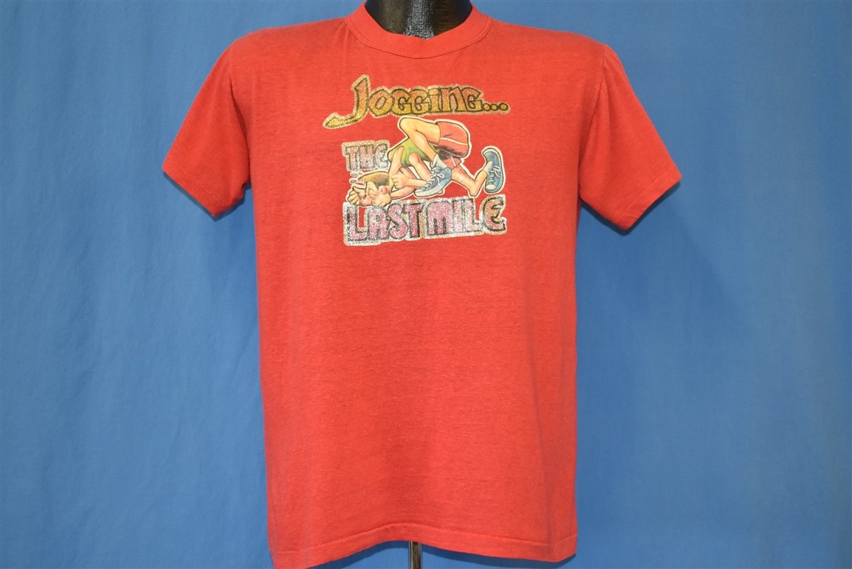 80s Jogging Last Mile Glitter Iron On t-shirt Medium product image 2