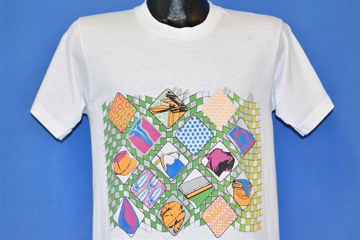 90s Neon Cincinnati Coatings Promo t-shirt Small product image 1