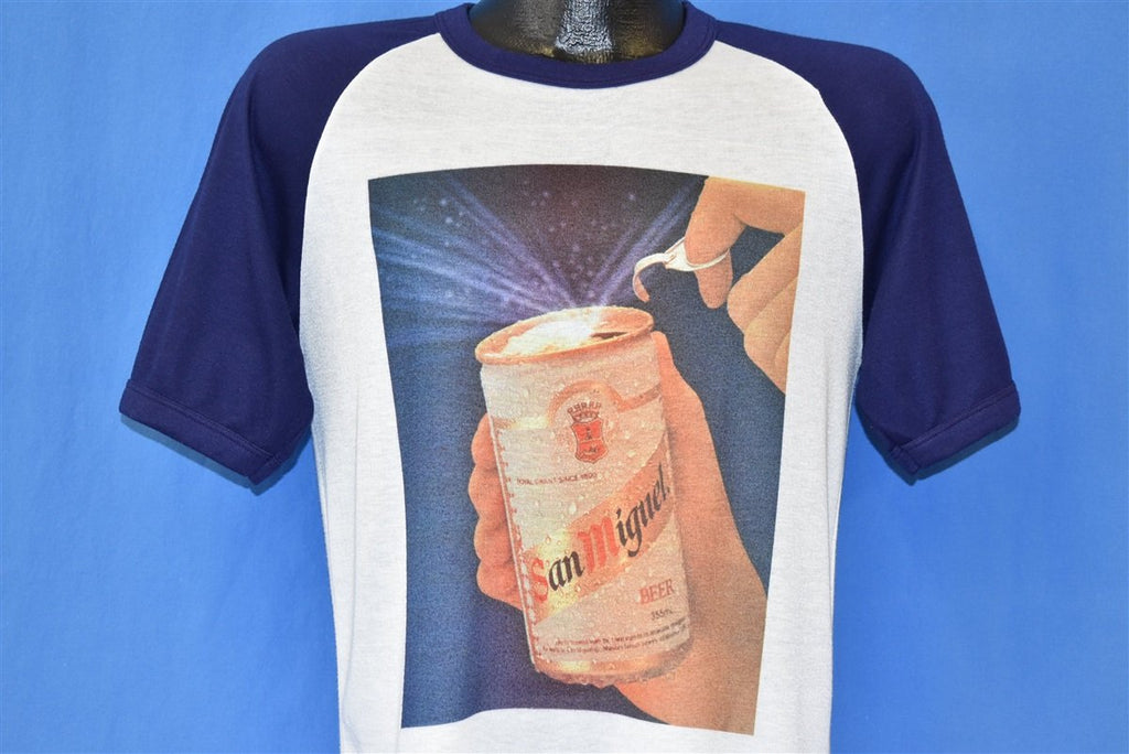 80s San Miguel Beer Manhattan Transfer t-shirt Medium product image 1