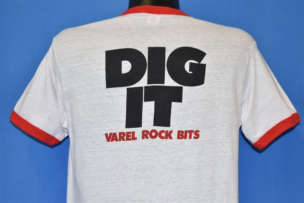 80s Varel Manufacturing Dig It Rock Bits t-shirt Medium product image 3
