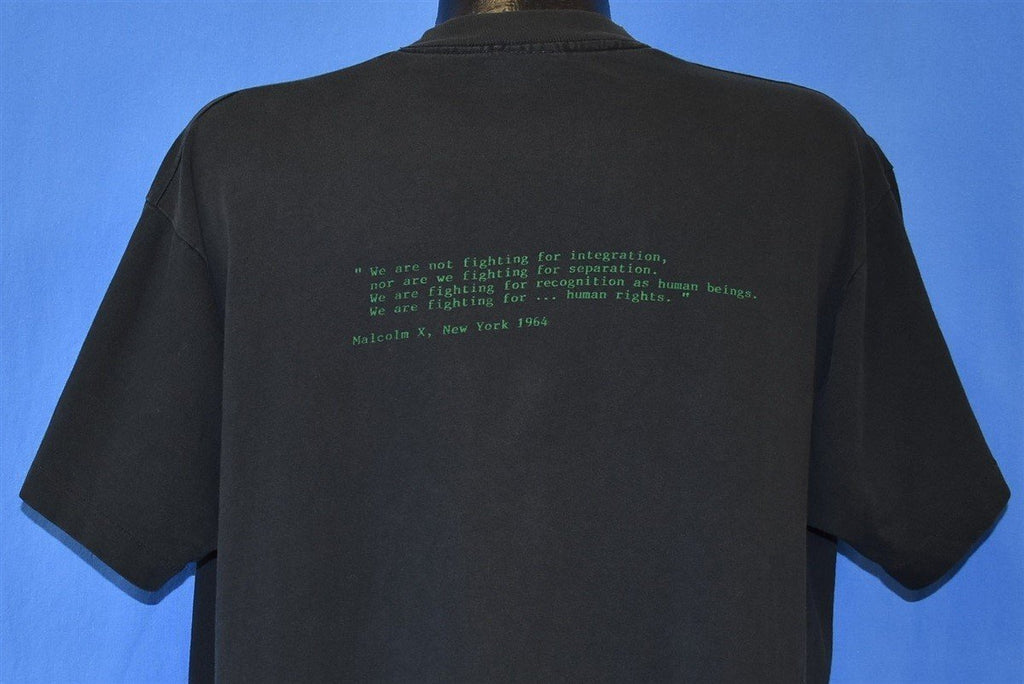90s Malcolm X CG Design 1992 t-shirt Extra Large product image 4