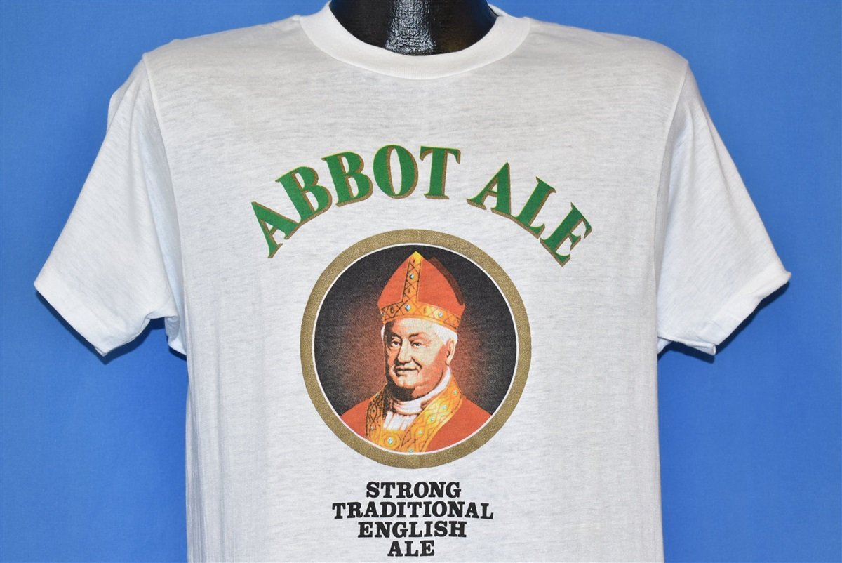 80s Abbot Ale Beer Green King Promo t-shirt Medium product image 1