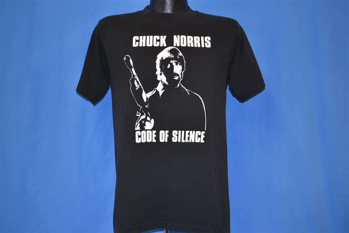80s Chuck Norris Code of Silence Movie t-shirt Medium product image 2