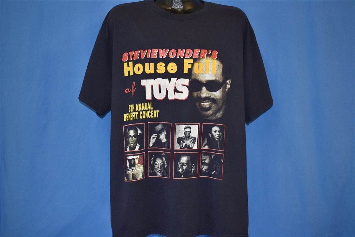 Y2K Stevie Wonder House Full of Toys Rap t-shirt Extra Large product image 2