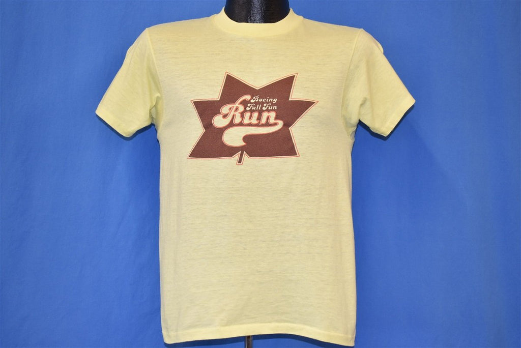 80 Boeing Fall Run Leaf Logo Road Race t-shirt Small product image 2
