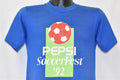 90s Pepsi Soccerfest 1992 Dallas Texas Pizza Hut t-shirt product image 1