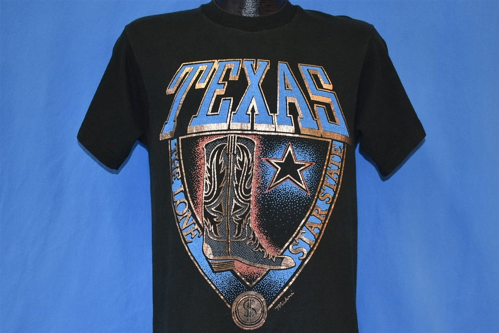 90s Texas Lone Star State Cowboy Boot t-shirt Medium product image 1
