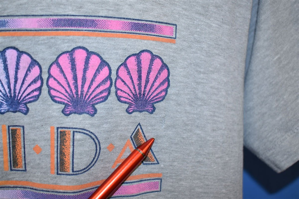 80s Fort Lauderdale Florida Seashell Rainbow t-shirt Large product image 3