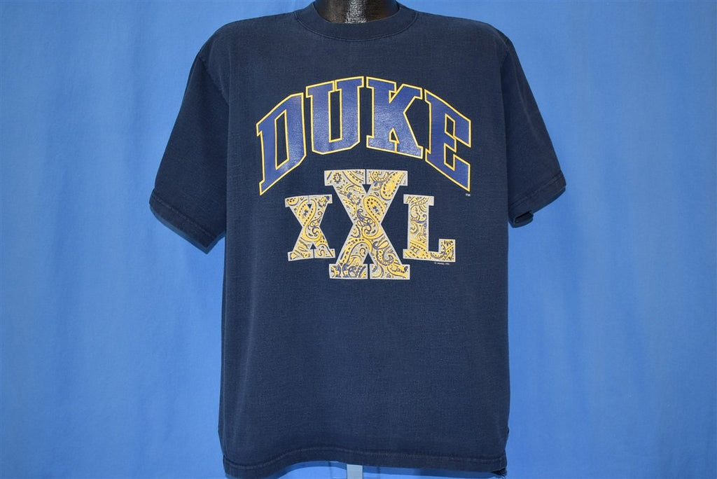 90s Duke XXL Paisley Logo University t-shirt Extra Large product image 2