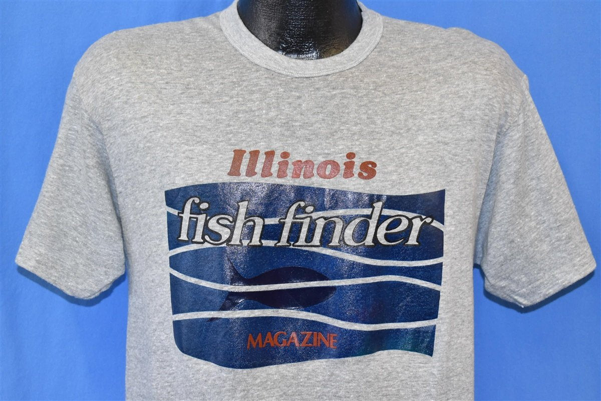 90s Illinois Fish Finder Magazine t-shirt Medium product image 1