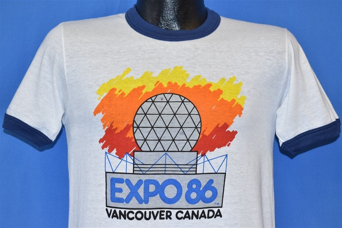 80s Expo 86 Science World Ringer t-shirt Small product image 1