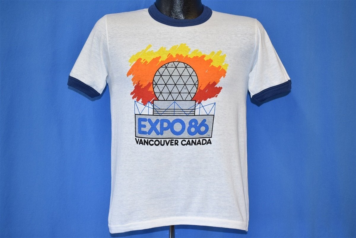 80s Expo 86 Science World Ringer t-shirt Small product image 2