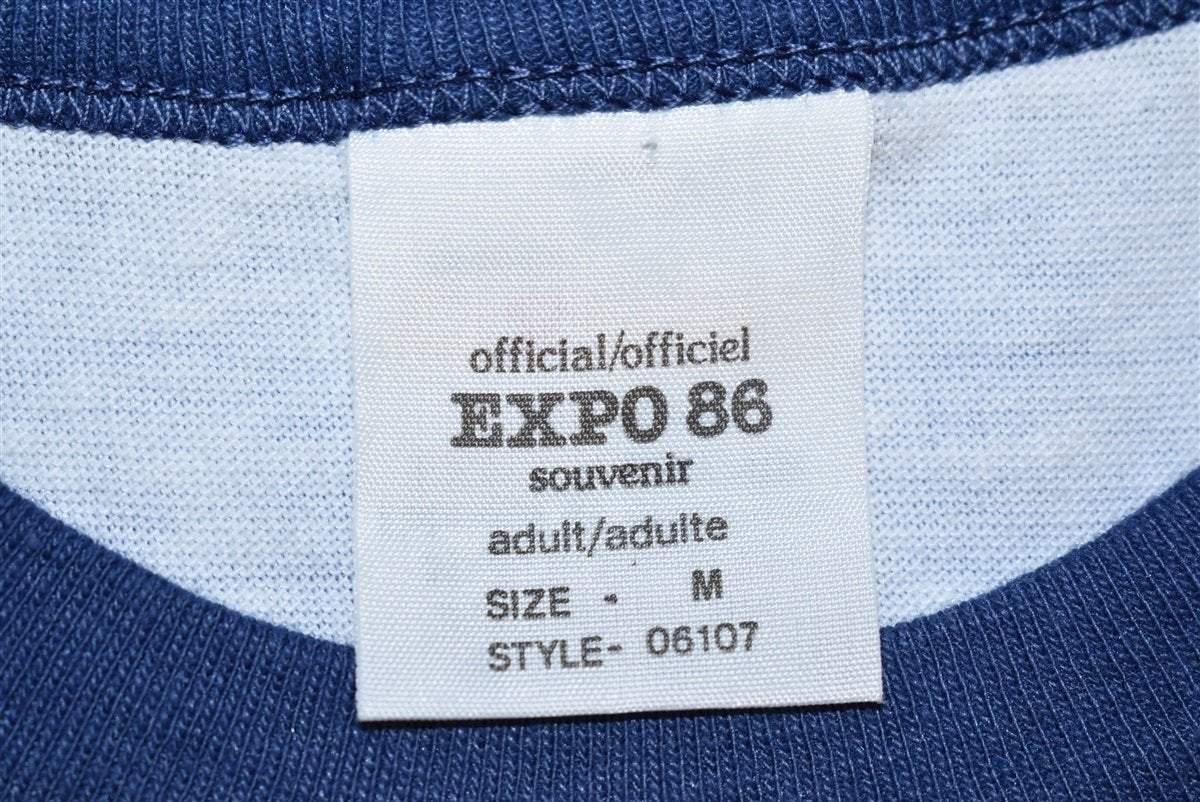 80s Expo 86 Science World Ringer t-shirt Small product image 4