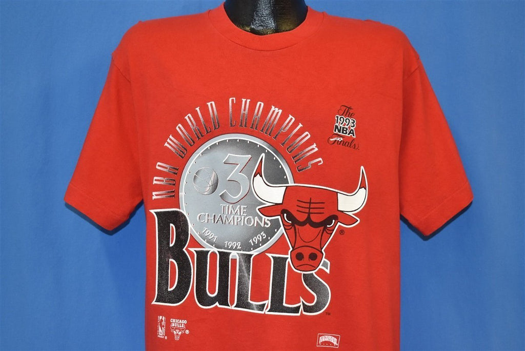 90s Chicago Bulls 3 Time Champ 1993 NBA Finals t-shirt Large product image 1