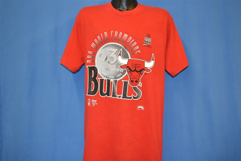 90s Chicago Bulls 3 Time Champ 1993 NBA Finals t-shirt Large product image 2