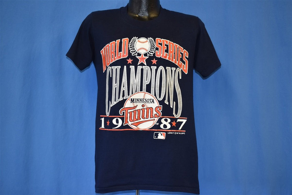 80s Minnesota Twins World Series Champs 1987 t-shirt Small product image 2