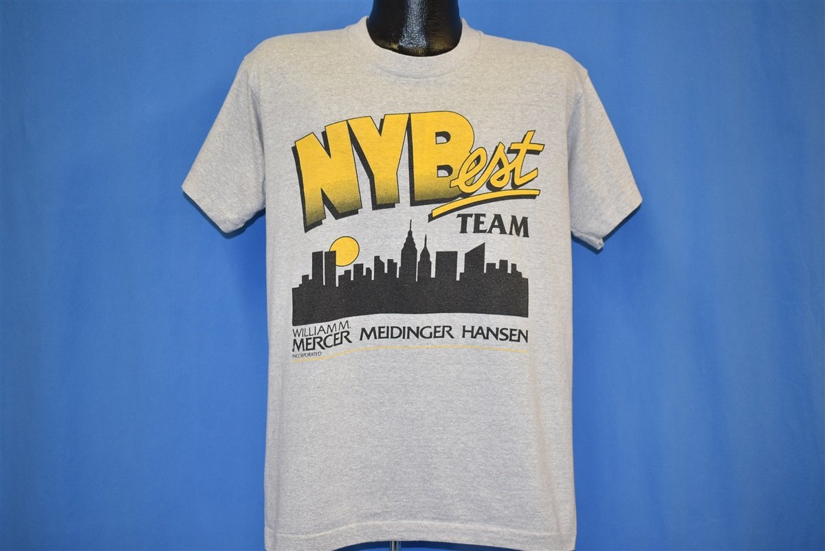 80s NYBest Team NYC Old Skyline t-shirt Large product image 2