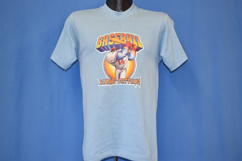 80s Baseball Hard Hitting Iron On Cartoon t-shirt Small product image 2