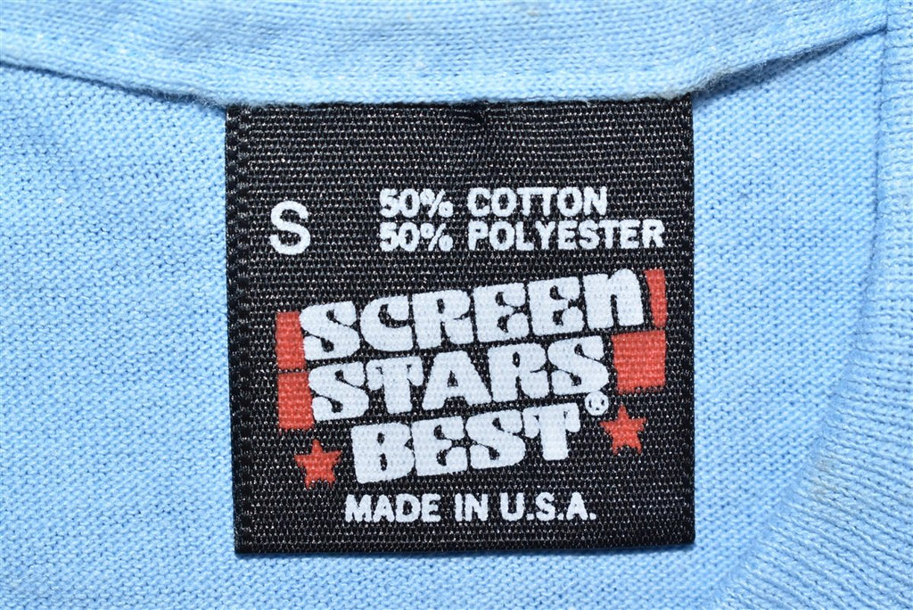 80s Baseball Hard Hitting Iron On Cartoon t-shirt Small product image 3