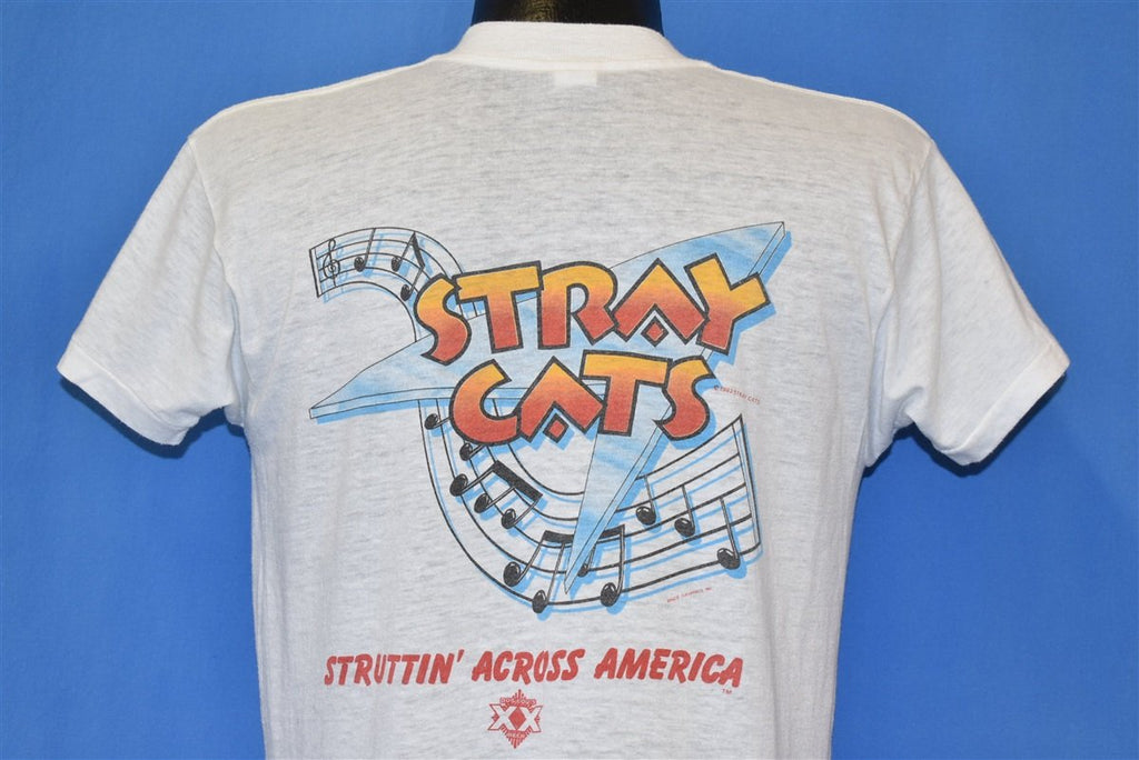80s Stray Cats Pin Up Girl Rockabilly t-shirt Medium product image 3