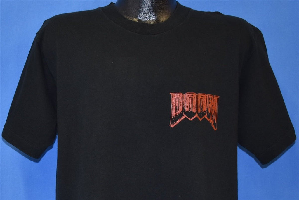 90s Doom 1993 Hell's Breaking Loose Video Game t-shirt Large product image 2